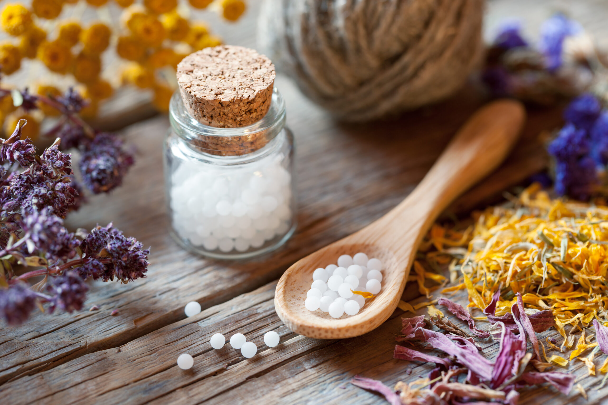 Homeopathy and Dried Herbs